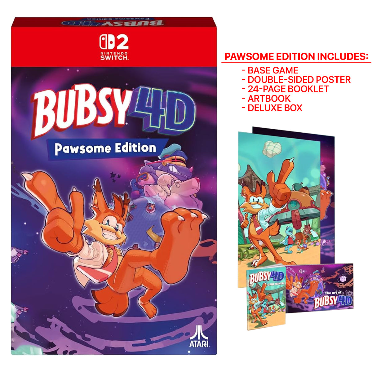 Bubsy 4D Pawsome Edition
